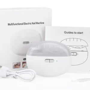 Cortaúñas y Limadora Recargable para manicura precisa y segura, ideal para toda la familia