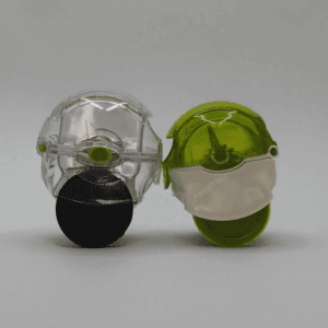 Moledor de ajos Alemka – Diseño compacto, práctico y moderno Moledor de ajos compacto y fácil de usar de Alemka Importaciones, en colores transparente y verde